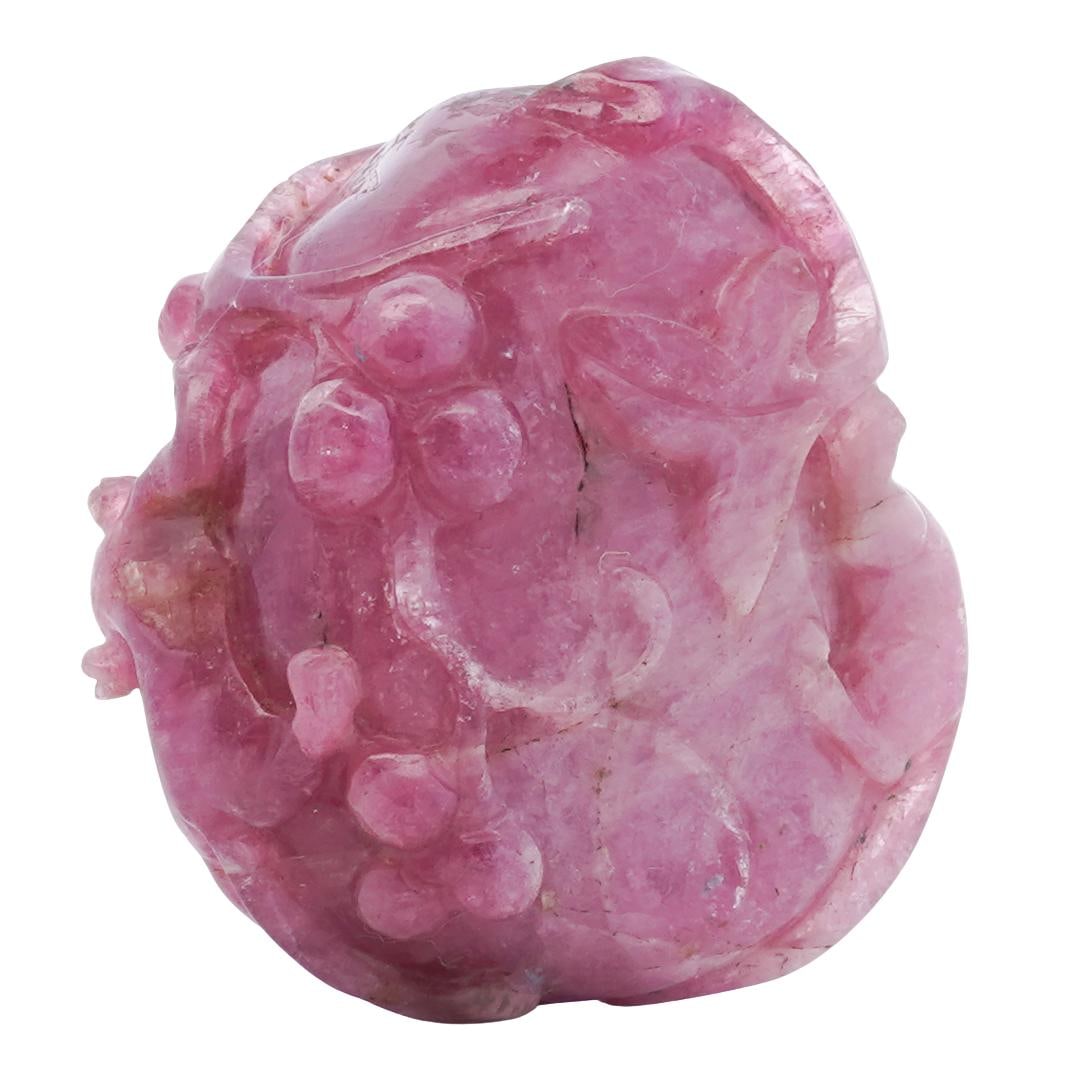 Chinese Pink Tourmaline Snuff Bottle