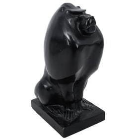 Georges-Lucien Guyot (French, 1885) Monkey Bronze Sculpture