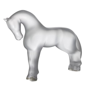 Lalique Crystal Siglavy Horse