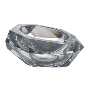 Baccarat Vintage Faceted Crystal Ashtray