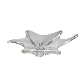 Baccarat Freeform Crystal Bowl