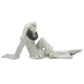 Gebruder Heubach Sad Pierrot Porcelain Figure