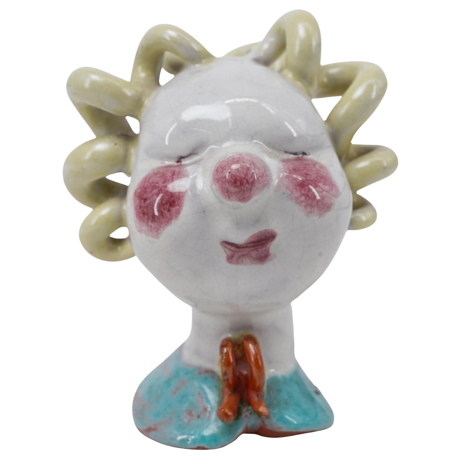 Walter Bosse (Austrian, 1904-1979) Terracotta Clown Bust (1 of 5)