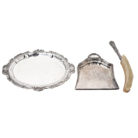 (3 pcs) Camusso Sterling Silver Vanity Set