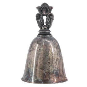 Georg Jensen Acorn Sterling Silver Bell