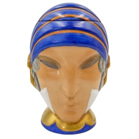 Limoges Robj Paris Flapper Figural Bonbonniere