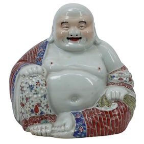 Hallmarked Porcelain Laughing Buddha