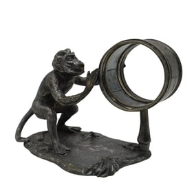 Victorian James W. Tufts Silver-Plated Napkin Ring