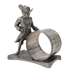 Middletown Plate Co. Silver Plated Monkey Napkin Ring