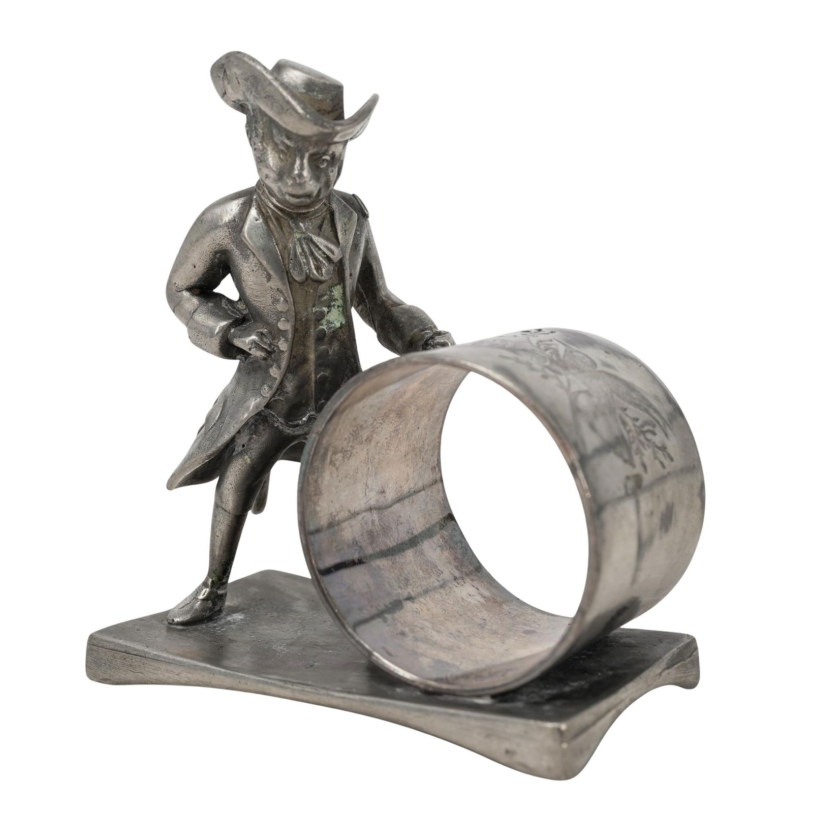 Middletown Plate Co. Silver Plated Monkey Napkin Ring (1 of 4)