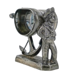 Victorian Simpson Hall Miller & Co. Figural Silver Plate Napkin Ring