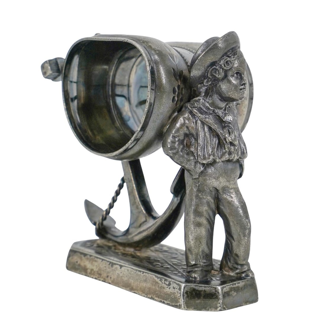 Victorian Simpson Hall Miller & Co. Figural Silver Plate Napkin Ring (1 of 7)