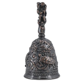 Victorian Gorham Manufacturing Company Orientalist Silver Bell