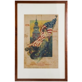 1926 Philadelphia Sesquicentennial International Exposition Poster