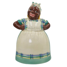 1943 Brayton Laguna Mammy Black Americana Ceramic Cookie Jar