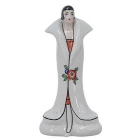 W Goebel Porcelain Art Deco Perfume Lamp