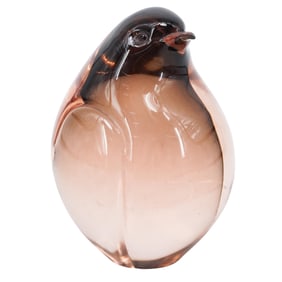 Pino Signoretti For Oggetti Murano Art Glass Penguin Sculpture