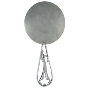 Karl Hagenauer (Austrian, 1898-1956) Art Deco Golf Hand Mirror