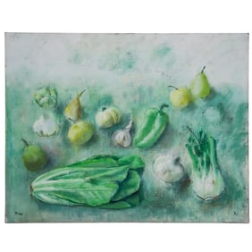 Fernando Troso (Italian, 1910-1990) Fruit Still Life Oil on Canvas