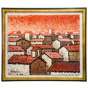 Vincenzo Imbriano (Italian, 1921) Oil On Canvas Painting