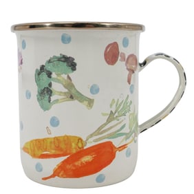 MacKenzie-Childs "Vegetable Garden" Mug