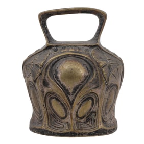 Art Nouveau Bronze Bell