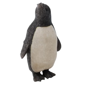Asprey Carved Stone Penguin Figurine Sculpture
