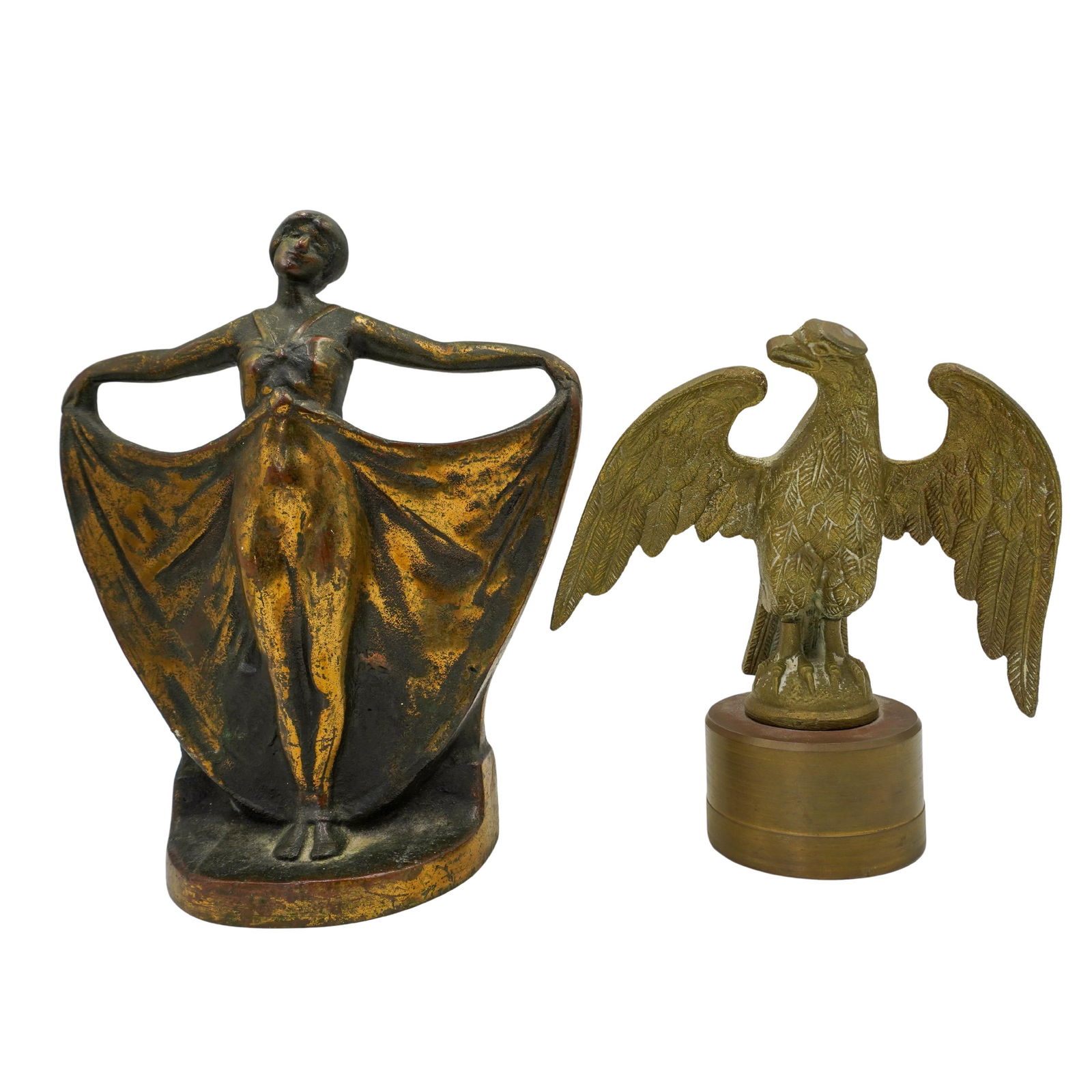 (2 pcs) Antique Bronze Door Stoppers (1 of 7)