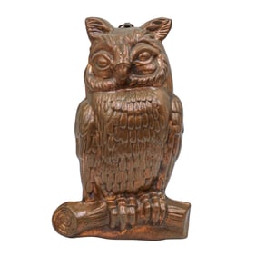 Birth-Gramm Swiss Owl Copper Baking Mold