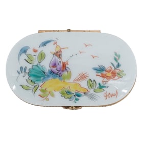 Limoges Porcelain Trinket Box