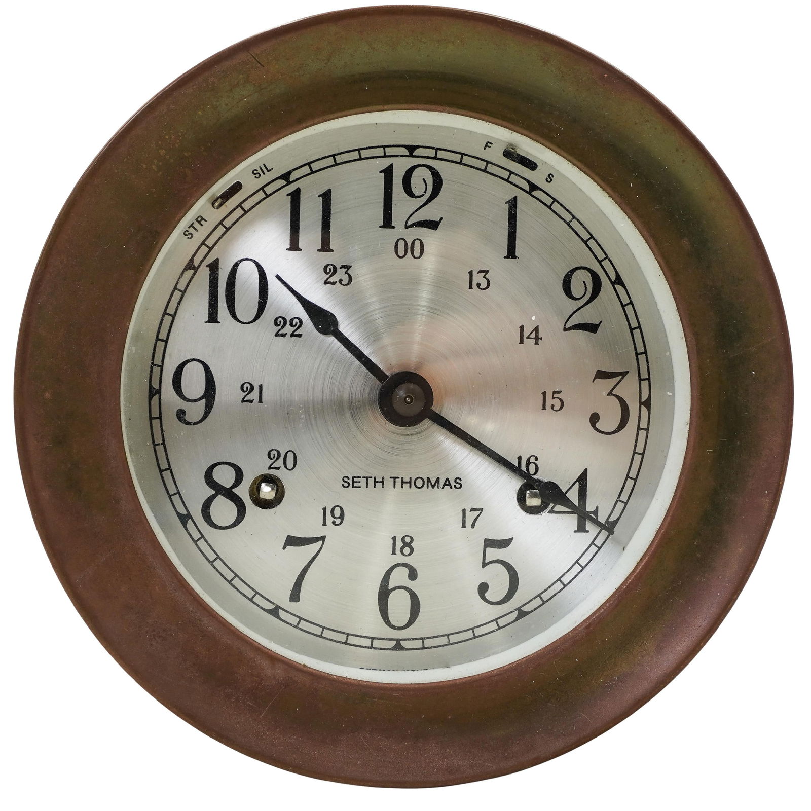 Seth Thomas Ship's Bell Clock- Ex Christie's (1 of 5)