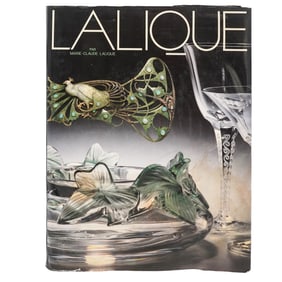 Signed Marie Claude Lalique Hardcover Book