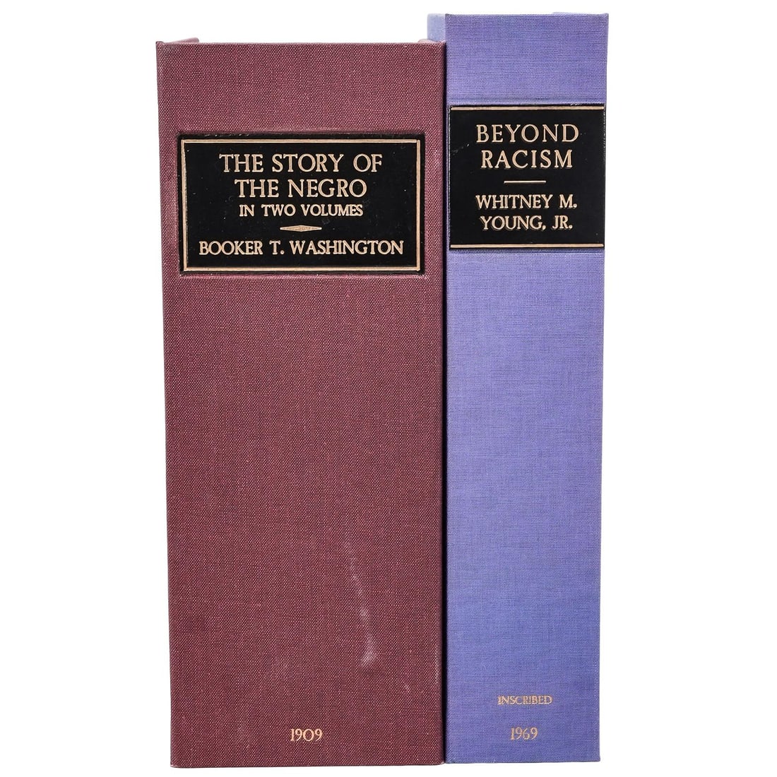 (2 Pc) "Beyond Racism" and "The Story of the Negro" Signed & Inscribed 1st Edition Books (1 of 16)
