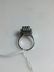 5.00ct emerald and diamond platinum ladies ring - 5