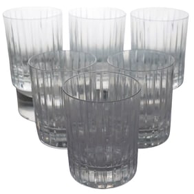 (6 Pc) Baccarat 'Harmonie' Double Old Fashion Glasses Set