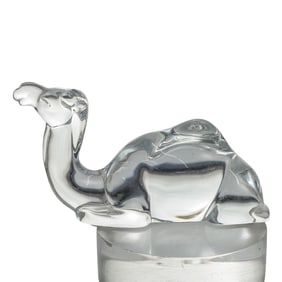 Baccarat Crystal "Camel" Figurine