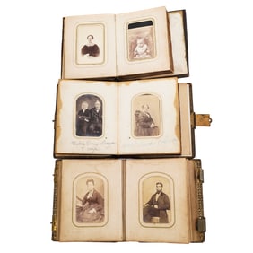 (3 pcs) Victorian Portraiture Photograph and Tintype Albums