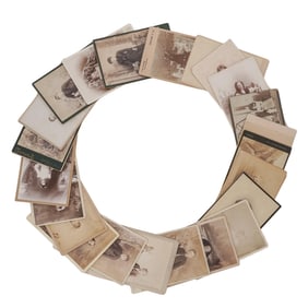 Lot of Antique Photography Portraiture Cabinet Cards