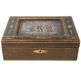 Antique Late 19th Cent. Treasure Trinket Box