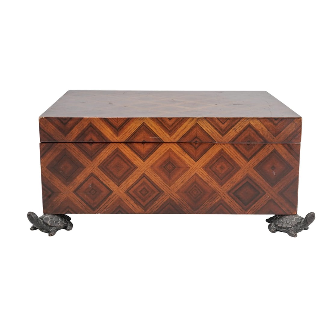 Vintage Marquetry Wooden Box (1 of 10)