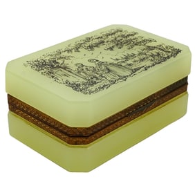 Giancarlo Begotti Murano Art Glass Trinket Box