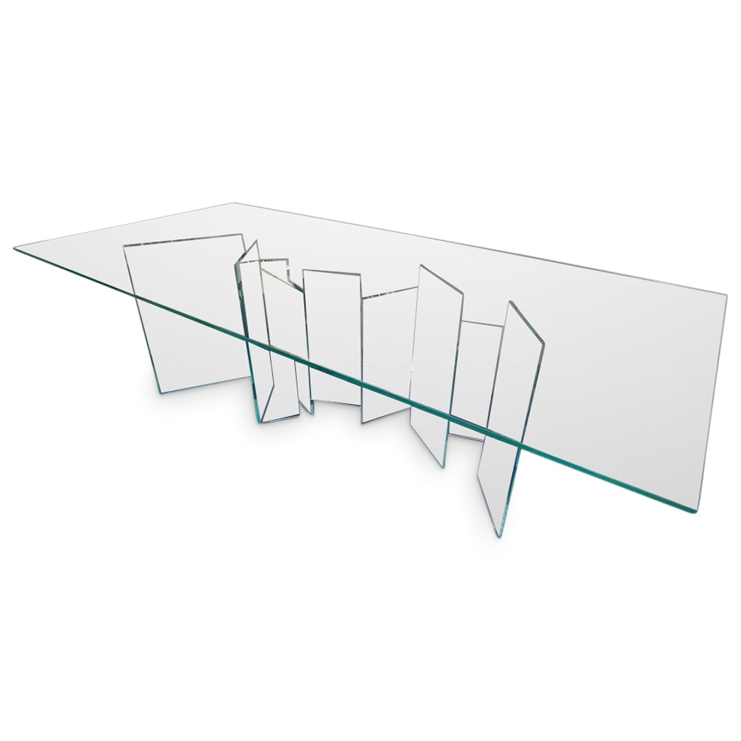 Italian Modern Glass Dining Table (1 of 13)