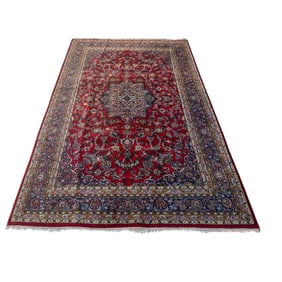 Handwoven Persian Kashan Rug