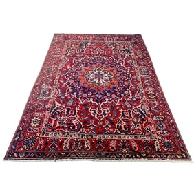 Persian Handwoven Heriz Wool Rug