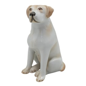 Herend Porcelain "Labrador Retriever" Dog Figurine