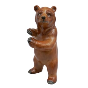 Herend Porcelain First Edition "Grizzly Bear" Figurine