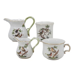 (4 Pc) Herend Hungary Porcelain Assorted Grouping