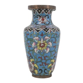 Chinese Cloisonne Vase