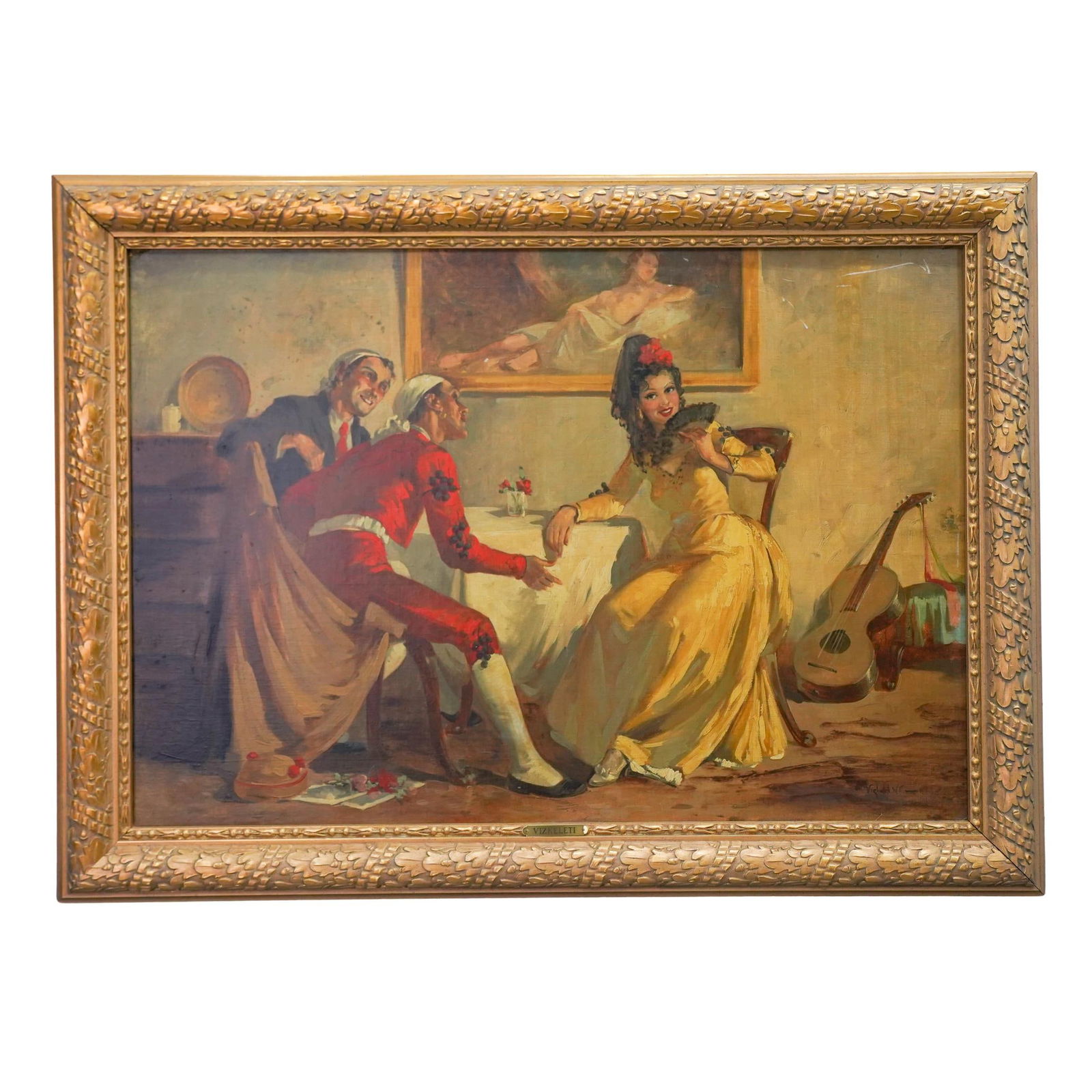 Witman Etelka Vizkeleti (Hungarian, 1882-1962) Oil Painting (1 of 4)