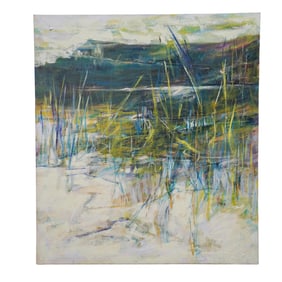 Maggie Milono (American, 20th c.) Expressionist Oil Painting